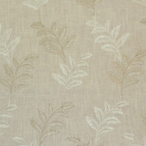 Floral Vine Embroidery Bohemian Sheer - Picture 3 of 7